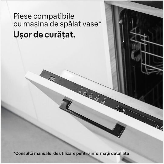 Braun Blender De Mână Cu Tijă Din Plastic 1200W Negru