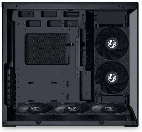 Lian Li O11 Dynamic Mini V2 Flow Gaming Midi Tower Κουτί Υπολογιστή με Πλαϊνό Παράθυρο Μαύρο