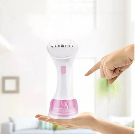 Kleiderdampfer Hand 1200W mit Behälter 130ml Rosa