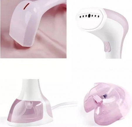 Kleiderdampfer Hand 1200W mit Behälter 130ml Rosa