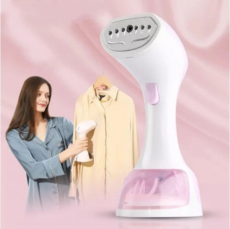 Kleiderdampfer Hand 1200W mit Behälter 130ml Rosa