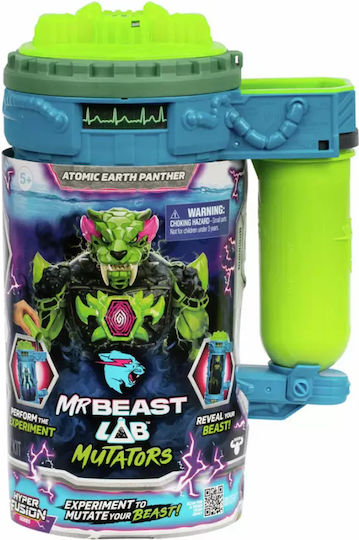 Giochi Preziosi Mr Beast Lab Mutators Atomic Earth Panther Pentru 5+ Ani 26 Cm