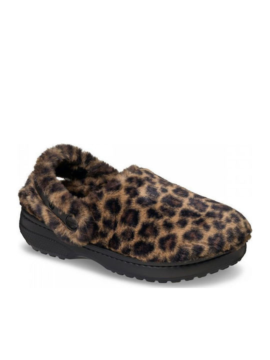 Unfurgettable Saboti Papuci Pentru Femei Animal Print