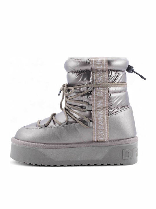 Snow Boots with Fur Brown