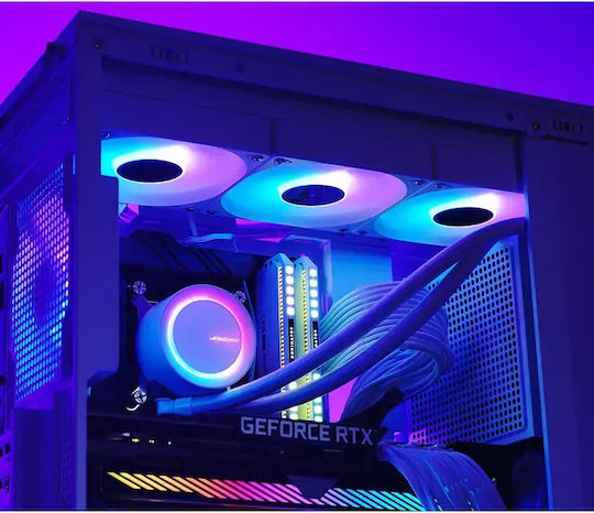 Jonsbo TG-360 Water Cooling System AIO CPU With 3 Fans 120mm And ARGB Lighting