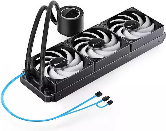 Jonsbo TG-360 Water Cooling System AIO CPU With 3 Fans 120mm And ARGB Lighting