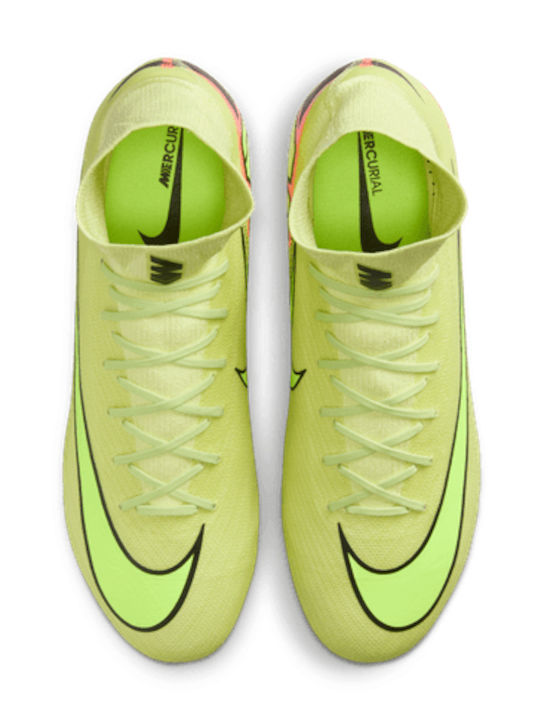 Nike Zoom Superfly 10 Pro Football Shoes with Cleats Green