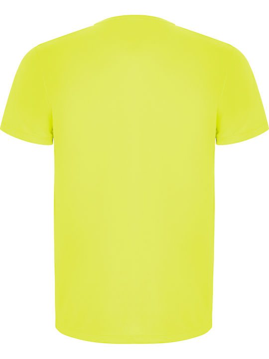 Roly Men's Short Sleeve Promotional T-Shirt Fluo Yellow