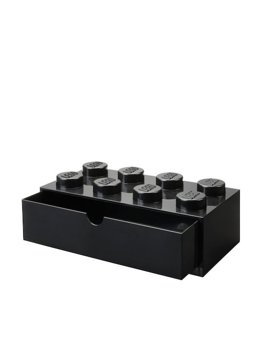 LEGO Children's Storage Box made of Plastic Black 31.6x11.3x15.8cm 1pcs