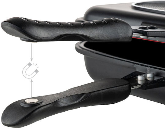 Muhler Hanna Double Pan made of Cast Aluminum with Stone Coating 32cm
