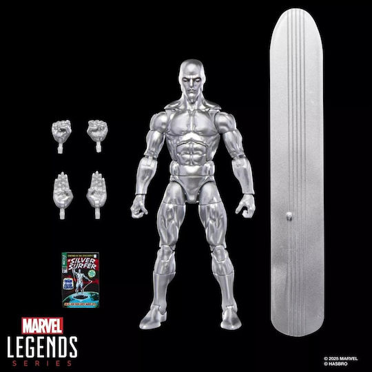 Hasbro Marvel Marvel Silver Surfer Figure Legends Series Action Figure Height 15cm Scale 1:11