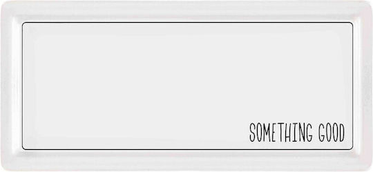 Hermia Serving Platter Rectangular White 35x16cm