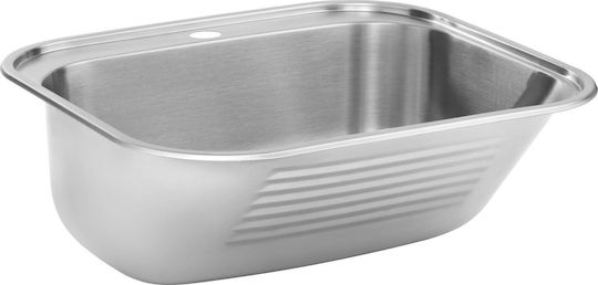 Deante Drop-In Küchenspüle Inox M55xB49,5cm Silber