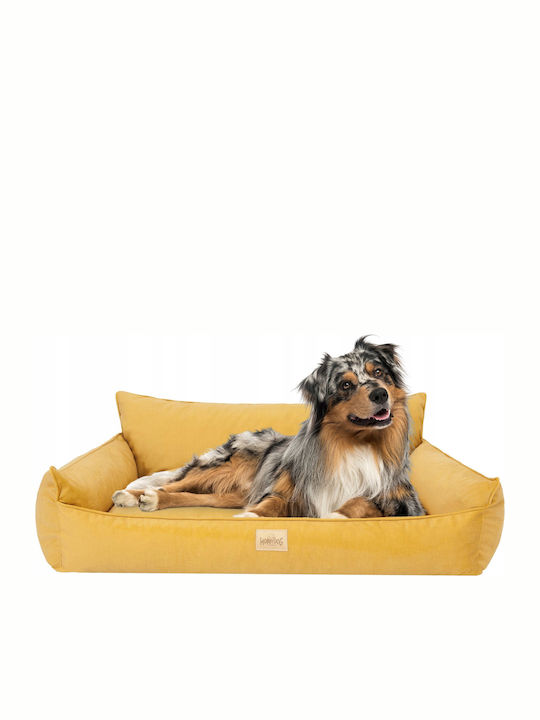 Hobbydog Καναπές Κρεβάτι Σκύλου Κίτρινος