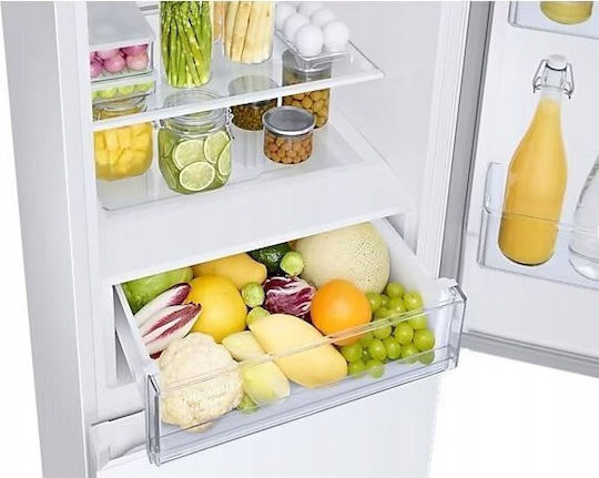 Samsung Kühl-Gefrierkombination 344Es NoFrost H185.3xB59.5xT59.5cm. Inox RB34C600EWW