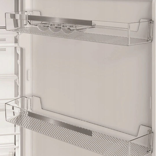 Indesit Combină frigorifică 386lt Î203xL59.5xA67cm. Gri INKS 1401 S4E