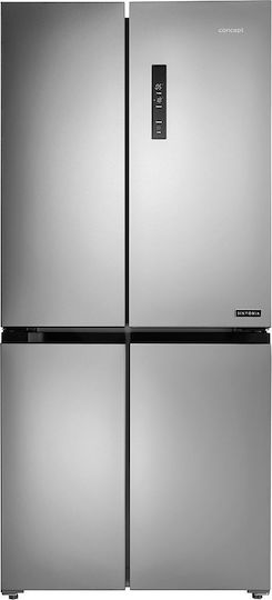 Concept Хладилник Гардероб 436лт В183xШ83.6xД63.6см. Inox LA8383SS