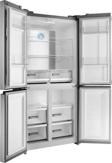 Concept Хладилник Гардероб 436лт В183xШ83.6xД63.6см. Inox LA8383SS