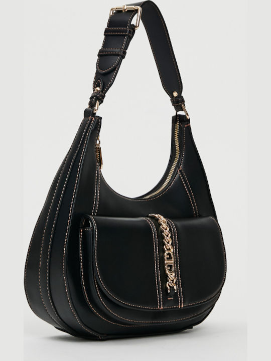 Damentasche Schultertasche Schwarz