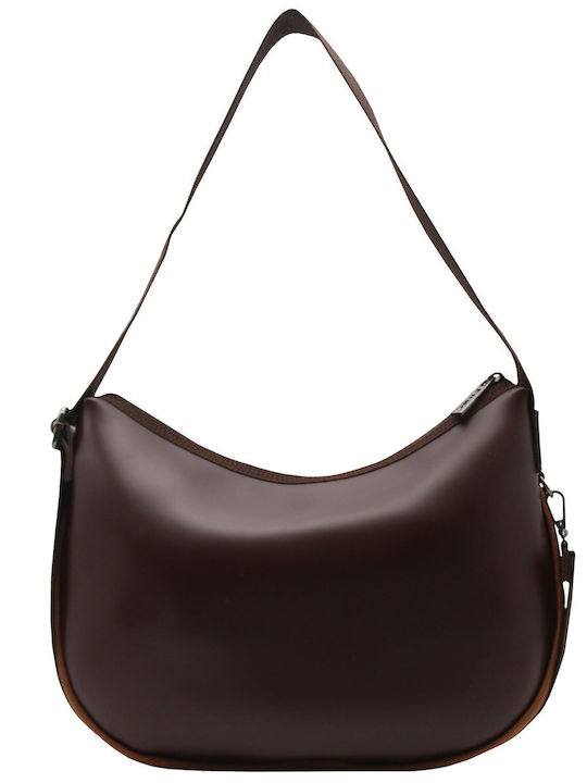 Damentasche Schultertasche Tabac Braun