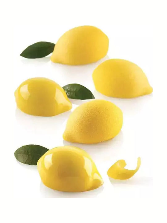 Silikomart Limone Formă de Patiserie din Silicon 3x3x2.7buc 1buc