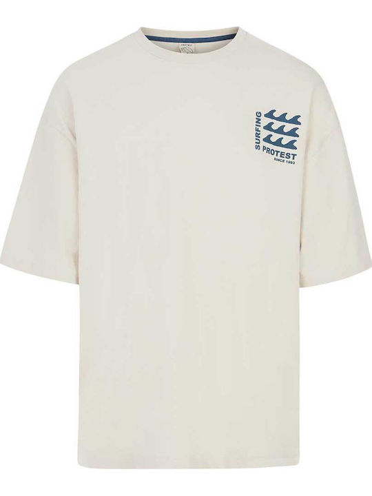 Polo T-shirt Εκρού