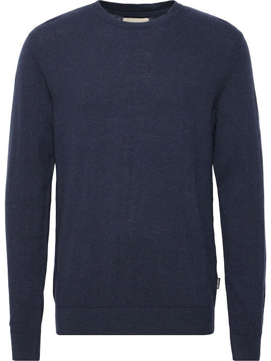 Long Sleeve Blue Blouse