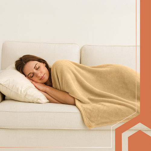 Κουβέρτα Μονή 160x90εκ. Beige ZY12623QWS26
