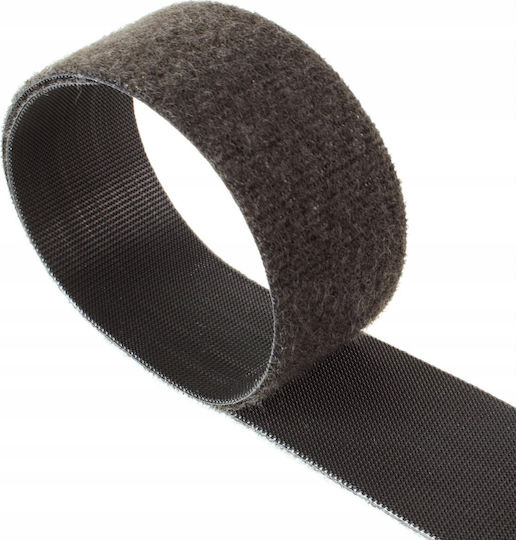 Velcro Selbstklebend Selbstklebendes Band Schwarz 13mm 1Stück