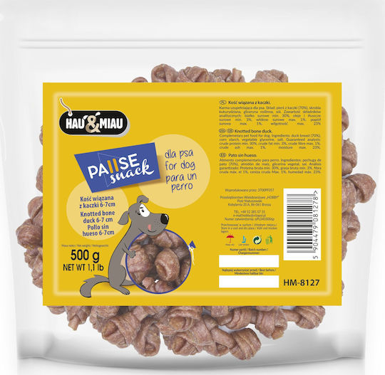 Hau&miau Δεμενο Κοκκαλο Παπια 6-7cm 500g