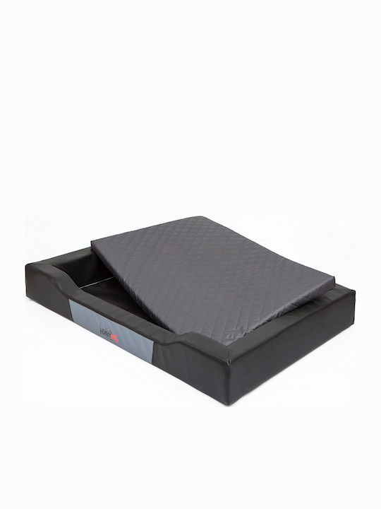 Hobbydog Matratze für Hunde Schwarz 75x50cm.
