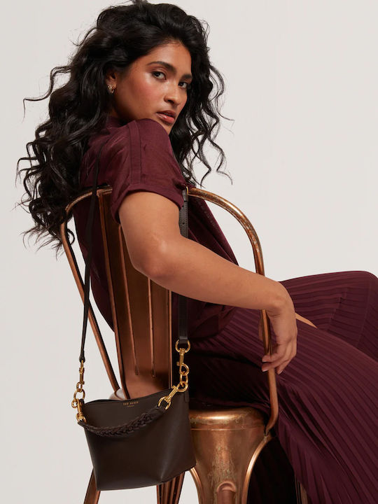 Ted Baker Leather Women's Bag Shoulder Brown 281370-brn-choc