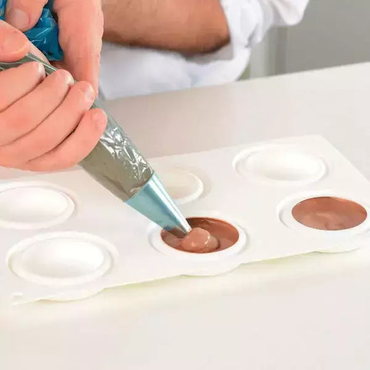 Silikomart Formă de Patiserie pentru Tartă din Silicon 6.7buc 1buc