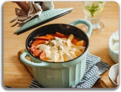 Lumarko Deep Pot made of Cast Iron 1.8lt