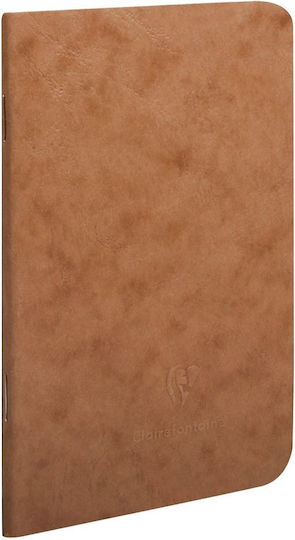 Clairefontaine Notebook with Blank Pages Brown