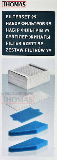 Thomas 787276 Filter Hepa Elektrischer Staubsauger Kompatibel mit Thomas