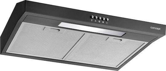 Freestanding Vent Hood 49cm Black
