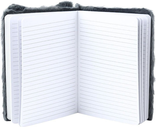 Lean Toys Notebook 80 Sheets A5 Ruled Gray