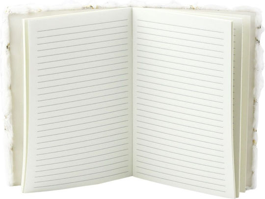 Lean Toys Notizbuch 80 Blätter A5 Geregelt Weiß