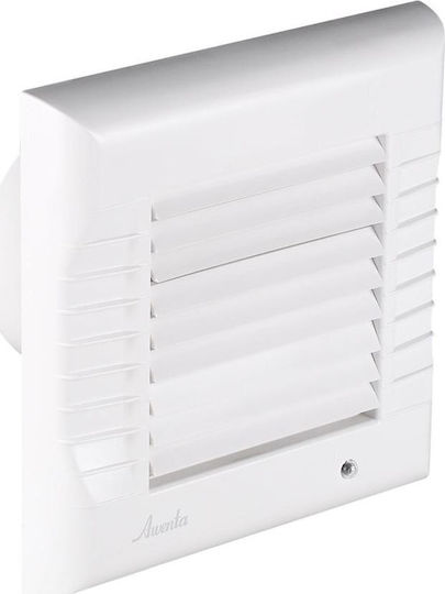 Awenta WM100 Επιτοίχιος Εξαεριστήρας 100mm Λευκός