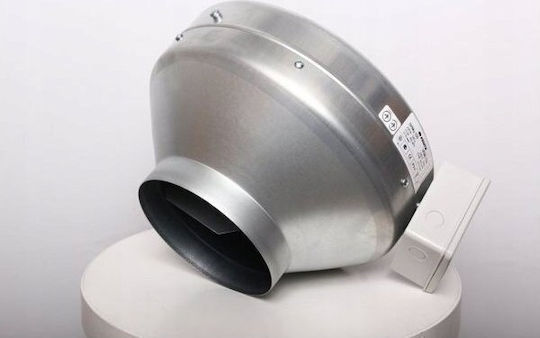 Ventilator centrifugal din metal cu conductă de 98 mm diametru
