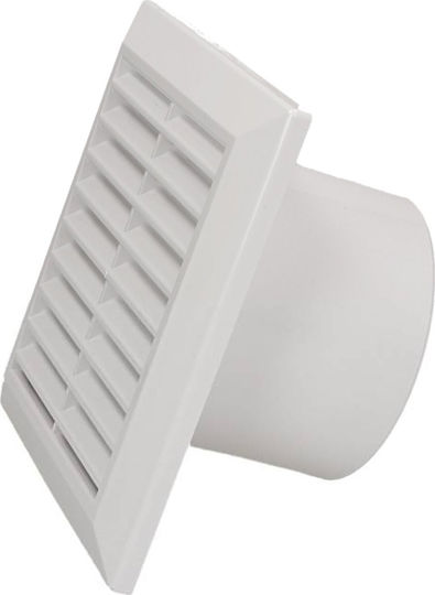 Awenta Classic WC120 Wall-mounted Ventilator Bathroom 120mm White