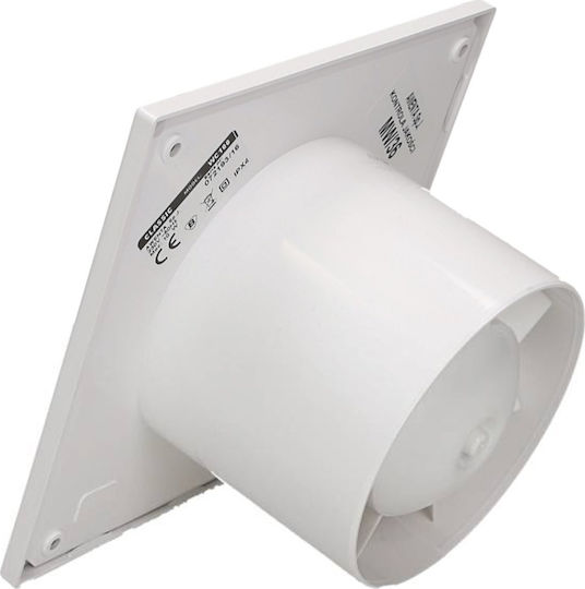 Awenta Classic WC120 Wall-mounted Ventilator Bathroom 120mm White