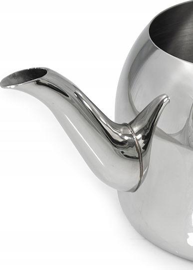 Τσαγιέρα Ανοξείδωτη Ασημί 2000ml