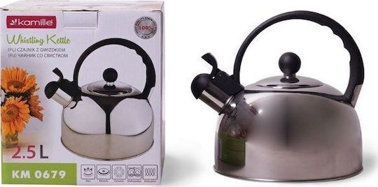 Kamille Τσαγιέρα Ασημί 2500ml