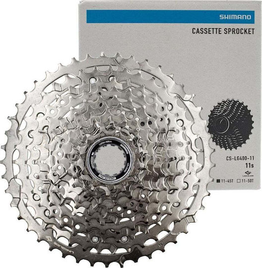 Shimano Cs-lg400-11 Κασέτα Ποδηλάτου MTB 11 Ταχυτήτων
