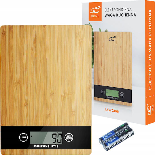 LTC Audio Digital Kitchen Scale Up To 5kg Brown