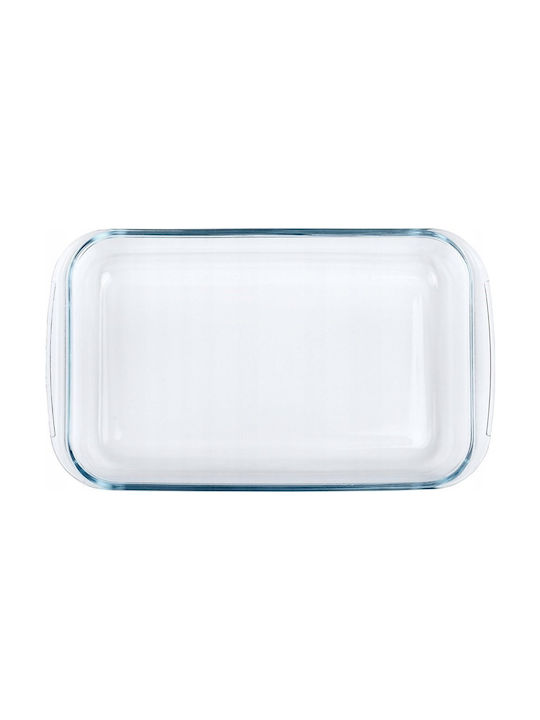 Vilde Ορθογώνιο Πυρίμαχο Σκεύος Γυάλινο 39.5x24x5cm