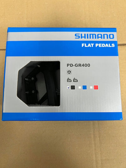 Shimano Pd Gr400 Black Flat Bicycle Pedals Black