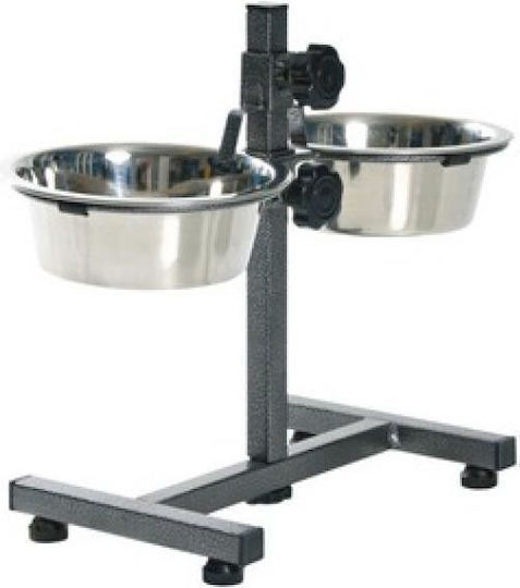 Metallic Food and Water Bowl for Dog and Cat 3.9L 28cm
